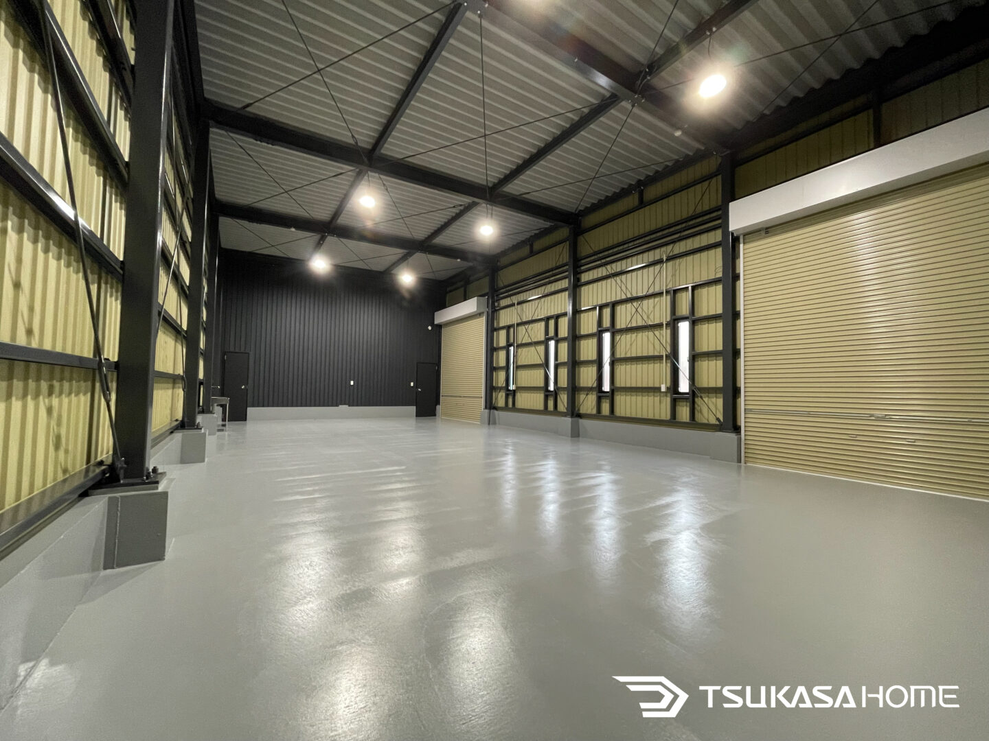 千葉県木更津市の鉄骨倉庫・事務所施工事例