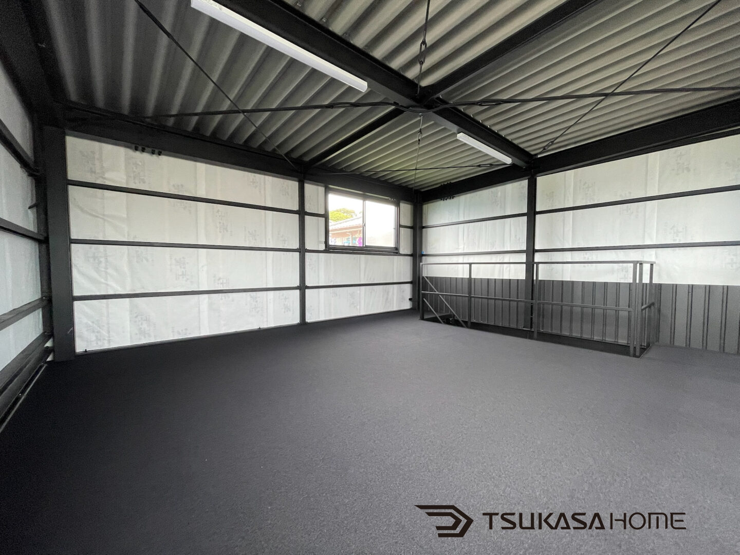 鉄骨倉庫2階スペース