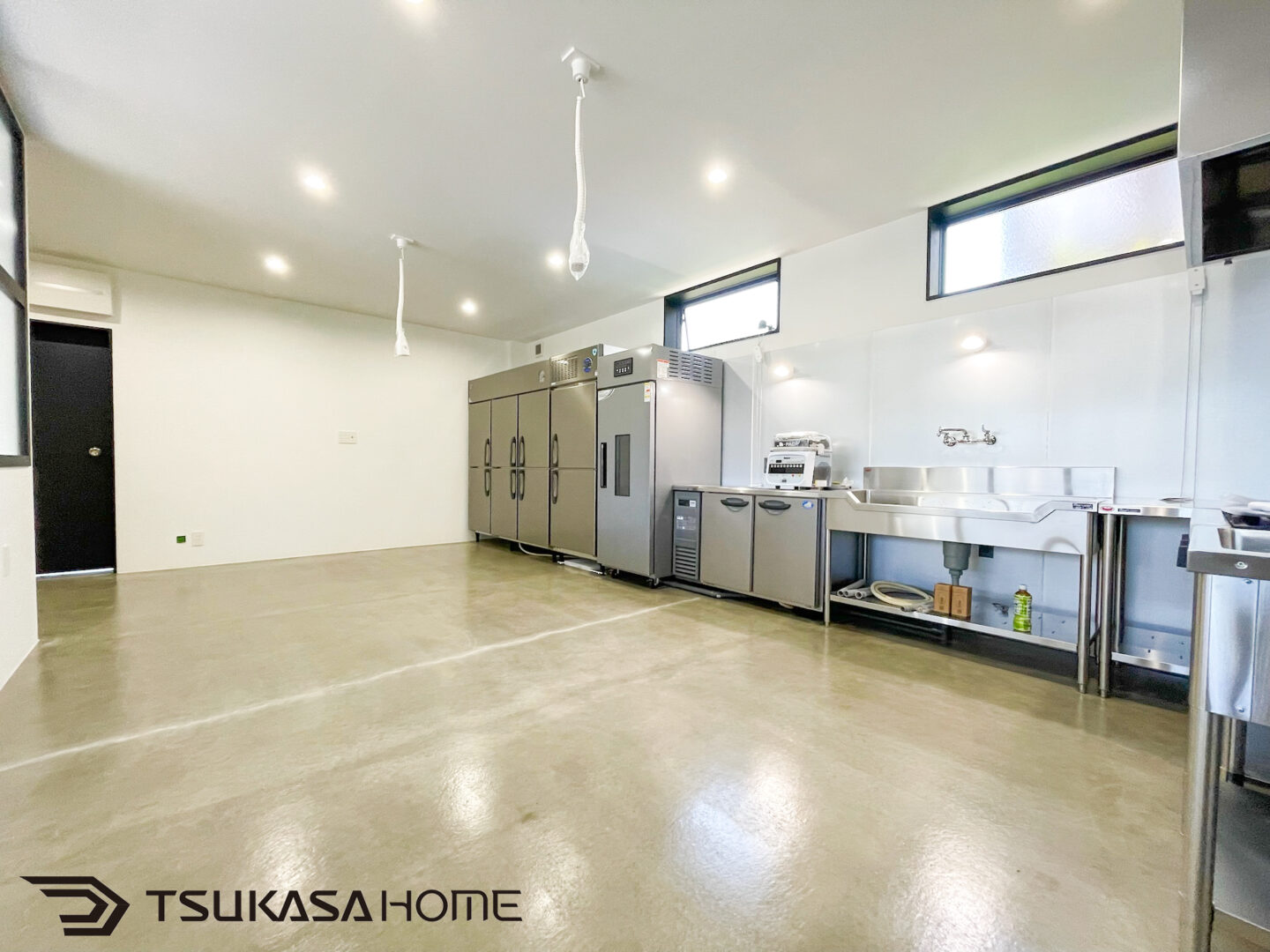 千葉県横芝光町の鉄骨倉庫・店舗施工事例