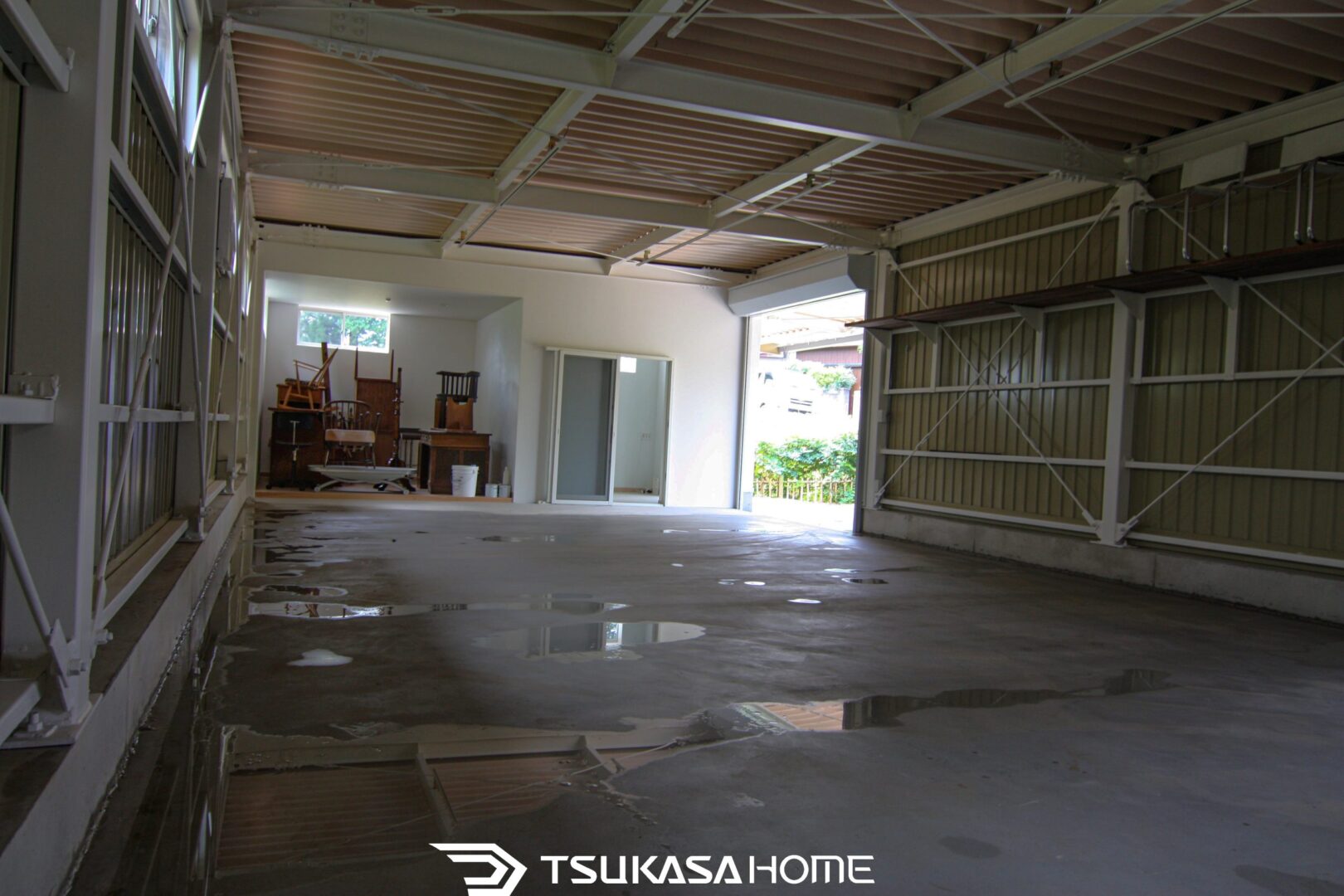 千葉県佐倉市 鉄骨倉庫・店舗・事務所 内装画像