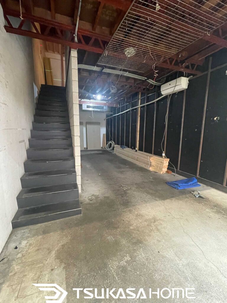 吉祥寺 店舗改装 1階床工事|千葉店舗改装
