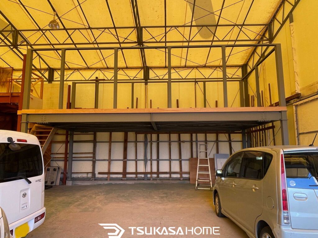 茨城県土浦市倉庫リノベーション施工完了　正面画像